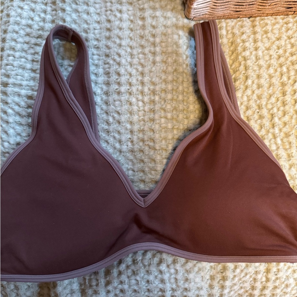Oner Active Mauve/Brown Wireless Sports Bra